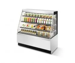 Купить витрина кондитерская vete kub of 130 белый глянец/шлифованная нержавейка – цена от завода, доставка до двери | RuOborudovanie.ru