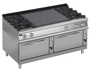 Плита газовая Apach Chef Line Lrstg169R4Fe со сплошной поверхностью 900 серии – купить в Москве по цене завода