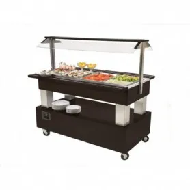 Салат-бар холодильный Roller Grill Sb 40 F светлый дуб – купить в Москве по цене завода