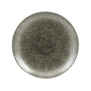Тарелка мелкая 16,5СМ, без борта, цвет Raku Quartz Black, Studio Prints Rkbqevp61 – купить по цене завода