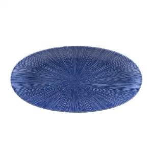 Блюдо овальное Chefs 34,7Х17,3СМ, без борта, цвет Agano Blue, Studio Prints Agbuov351 – купить по цене завода