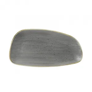 Блюдо сервировочное Chefs Geo 30Х15,5СМ, без борта, Stonecast, цвет Peppercorn Grey Spgsge301 – купить по цене завода