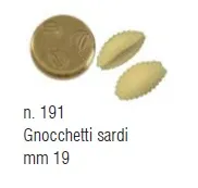 Пресс-форма Gnocchetti Sardi 19 ММ для аппарата Sirman Sinfonia 28184191 – купить в Москве с доставкой Пресс-форма Gnocchetti Sardi 19 ММ для аппарата Sirman Sinfonia 28184191