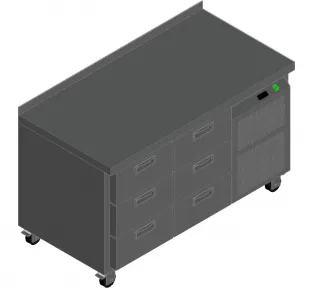 Стол с охлаждающим шкафом Hicold Gn33/Tn м – купить по цене завода