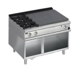 Плита газовая Apach Chef Line Lrstg129R2Sxos со сплошной поверхностью 900 серии – купить в Москве по цене завода