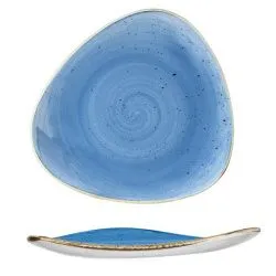 Тарелка мелкая треугольная 19,2СМ, без борта, Stonecast, цвет Cornflower Blue Scfstr71 – купить в RuOborudovanie.ru с доставкой до двери Купить тарелка мелкая треугольная 19,2см, без борта, stonecast, цвет cornflower blue scfstr71 – цена от завода, доставка до двери | RuOborudovanie.ru