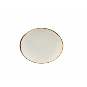 Блюдо овальное 19,2СМ, без борта, Stonecast, цвет Barley White Swhsop71 – купить по цене завода