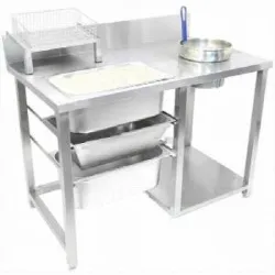 Стол для панировки Robolabs Sr-P1-120 – купить в Москве с доставкой Купить стол для панировки robolabs sr-p1-120 в Москве – цена завода, доставка до двери | RuOborudovanie.ru