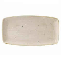 Купить блюдо сервировочное 35х18,5см, без борта, stonecast, цвет nutmeg cream snmsop141 – цена от завода, доставка до двери | RuOborudovanie.ru