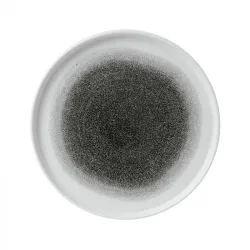 Купить тарелка мелкая chefs walled d26см h2см, с прямым бортом, цвет raku quartz black, studio prints rkbqw – цена от завода, доставка до двери | RuOborudovanie.ru