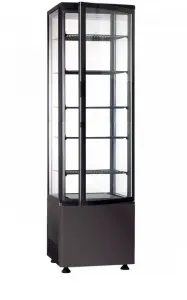 Витрина холодильная барная Koreco RTC 280L, 270 л с распашной дверью, 5 полок – купить в Москве по цене завода