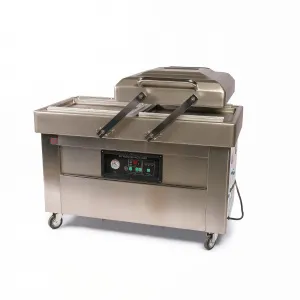 Упаковщик Hualian DZ-500/2SB SS (нерж.) вакуумный двухкамерный напольный – купить в Москве по цене завода
