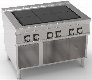 Плита 6 конфорочная 900 серии Tecnoinox Pcu12Fe9 316142