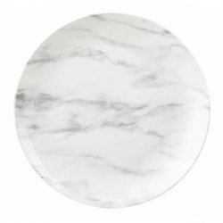 Купить тарелка мелкая 26см, без борта, textured prints, цвет marble grey mgyev101 – цена от завода, доставка до двери | RuOborudovanie.ru