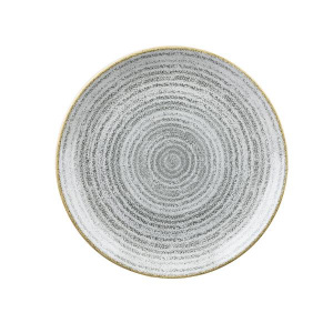 Тарелка мелкая 21,7СМ, без борта, цвет Stone Grey, Studio Prints Spsgevp81