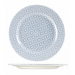 Купить тарелка мелкая 30,5см moresque prints, цвет moresque blue mqblvp111 – цена от завода, доставка до двери | RuOborudovanie.ru