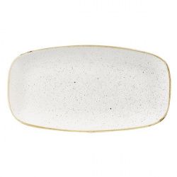 Купить блюдо прямоугольное chefs 26,9х12,7см, без борта, stonecast, цвет barley white swhsxo101 – цена от завода, доставка до двери | RuOborudovanie.ru
