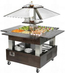 Купить салат-бар охлаждаемый roller grill sb 40 f – цена от завода, доставка до двери | RuOborudovanie.ru