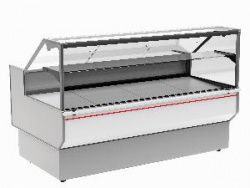 Купить витрина холодильная gc95 sm 1,2-1 (вхс-1,2 carboma gc95) 0011-9003 боковины серые, декор белый – цена от завода, доставка до двери | RuOborudovanie.ru