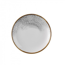 Купить тарелка мелкая 21,7см, без борта, цвет jasper grey, studio prints homespun accents hajgevp81 – цена от завода, доставка до двери | RuOborudovanie.ru