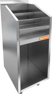 Лестница ликёрная HiCold НБмлЛВ-4/6Б с бортом 400х600х850мм