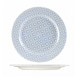 Купить тарелка мелкая 27,6см moresque prints, цвет moresque blue mqblvp581 – цена от завода, доставка до двери | RuOborudovanie.ru