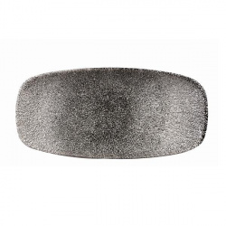 Купить блюдо прямоугольное chefs 26,9х12,7см, без борта, цвет raku quartz black, studio prints rkbqxo101 – цена от завода, доставка до двери | RuOborudovanie.ru