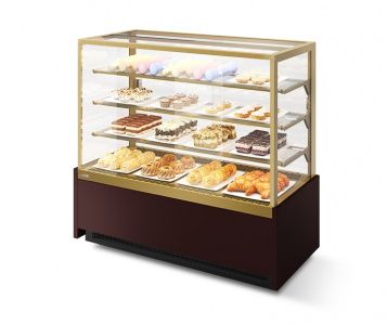 Витрина кондитерская Vete Kub 90 шоколадля золотой глянец