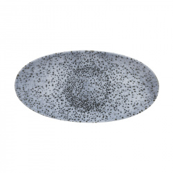 Купить блюдо овальное chefs 34,7х17,3см, без борта, цвет mineral blue, studio prints mnblov351 – цена от завода, доставка до двери | RuOborudovanie.ru