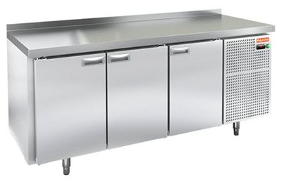 Стол охлаждаемый Hicold SN 111/TN W (-2+10), 3 двери, 1835х600х850, пластифик.