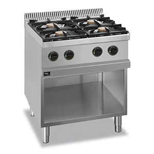 Плита 4 конфорочная 700 сер. Apach Aprg-77P