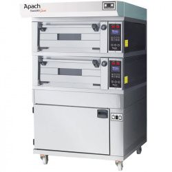 Печь для пиццы Apach E4L2Pzp Dpbi-T подовая с расстойкой – купить в RuOborudovanie.ru с доставкой до двери Купить печь для пиццы apach e4l2pzp dpbi-t подовая с расстойкой – цена от завода, доставка до двери | RuOborudovanie.ru