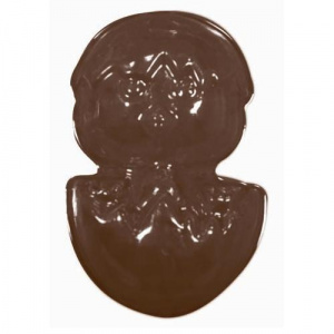 Форма для шок. "ЦЫПЛЕНОК в скорлупе" 65Х41Хh14Мм, 8 ячеек 90-2021