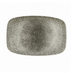 Купить блюдо прямоугольное chefs 30х19,9см, без борта, цвет raku quartz black, studio prints rkbqobl41 – цена от завода, доставка до двери | RuOborudovanie.ru