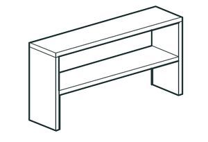 Полка настольная закрытая Apach Chef Line Losc35190T2Cs