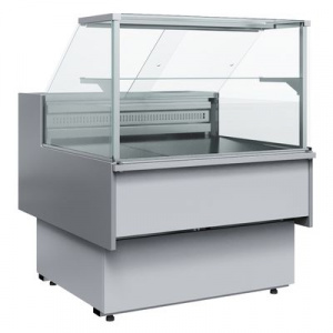 Витрина холодильная Полюс GC110 SM 1,25-1 (ВХС-1,25 Carboma GC110) (СТАЛЬ)