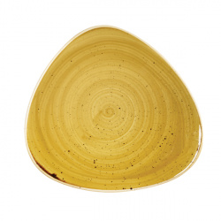 Тарелка мелкая треугольная 31,1СМ, без борта, Stonecast, цвет Mustard Seed Yellow Smsstr121 – купить в RuOborudovanie.ru с доставкой до двери Купить тарелка мелкая треугольная 31,1см, без борта, stonecast, цвет mustard seed yellow smsstr121 – цена от завода, доставка до двери | RuOborudovanie.ru