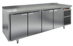 Купить стол охлаждаемый hicold sn 1111/tn (-2+10), 4 двери, 2280х600х850 – цена от завода, доставка до двери | RuOborudovanie.ru