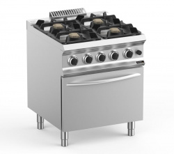 Купить плита газовая 4 конфорочная 700 серии apach chef line glrrg77fgp – цена от завода, доставка до двери | RuOborudovanie.ru