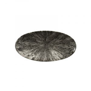 Блюдо овальное Chefs 29,9Х15СМ, без борта, цвет Stone Quartz Black, Studio Prints Stqbov301
