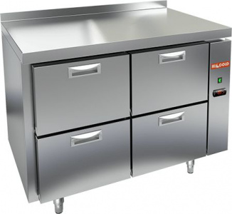 Стол с охлаждающим шкафом Hicold Gn 22/Tn P без агрегата