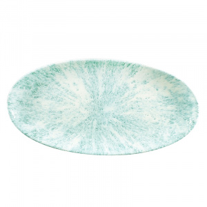 Блюдо овальное Chefs 34,7Х17,3СМ, без борта, цвет Stone Aquamarine, Studio Prints Stamov351