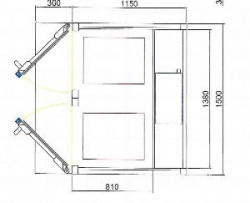 Купить камера расстоечная sottoriva quasar 40x60 2 двери/2 тележки – цена от завода, доставка до двери | RuOborudovanie.ru