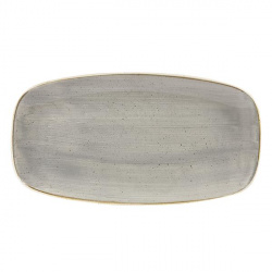 Купить блюдо прямоугольное chefs 29,8х15,3см, без борта, stonecast, цвет peppercorn grey spgsxo111 – цена от завода, доставка до двери | RuOborudovanie.ru