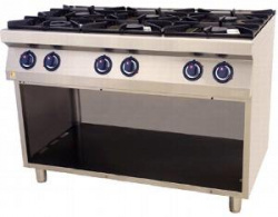 Плита 6 конфорочная 900 серии Kogast Ps-T69/P 55893 газ