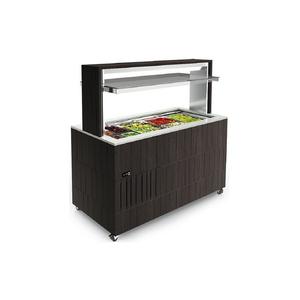 Стол шведский охлажд. островн. Enofrigo DOGE ISOLA SVT FISSA RF 1400 венге