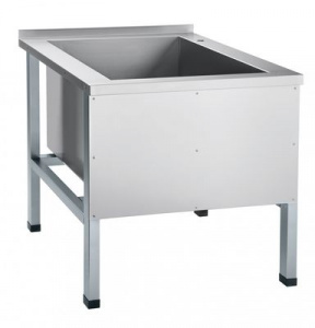 Ванна 1-о секц. моечная (котломойка) ВМП-7-1 (604х600х500) краш.210000801677