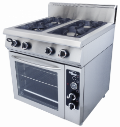 Плита газовая 4 горелки Grill Master Ф4ПДГ/800(г) с полностью газовой духовкой – купить в RuOborudovanie.ru с доставкой до двери Купить плита газовая 4 горелки grill master ф4пдг/800(г) с полностью газовой духовкой – цена от завода, доставка до двери | RuOborudovanie.ru
