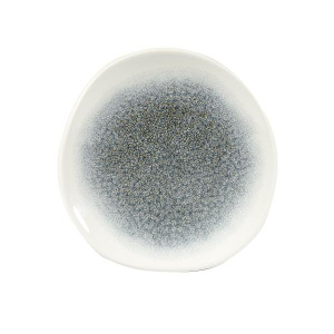 Тарелка мелкая "ВОЛНА" 18,6СМ, без борта, цвет Raku Topaz Blue, Studio Prints Rktbog71