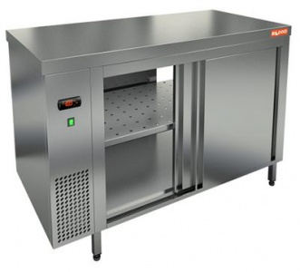 Стол-купе тепловой Hicold TS T 13 GN O (1300x700x850) сквозной островной